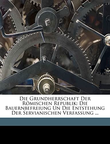 Die Grundherrschaft Der Römischen Republik