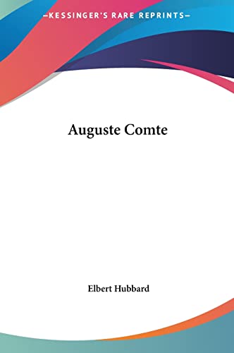 Auguste Comte