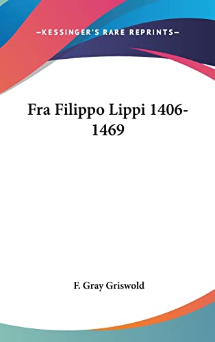 Fra Filippo Lippi 1406-1469
