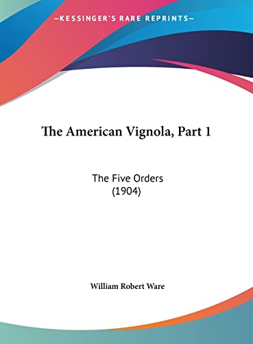 The American Vignola, Part 1