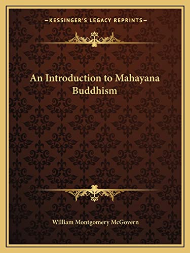 An Introduction to Mahayana Buddhism