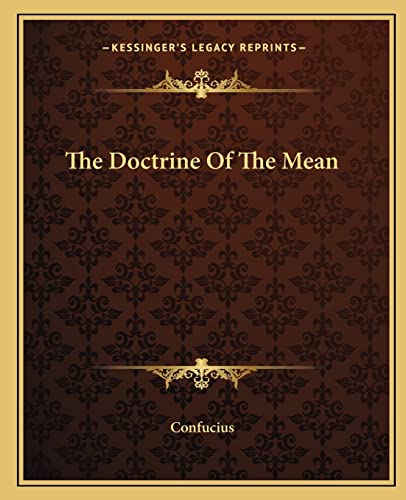 The Doctrine Of The Mean