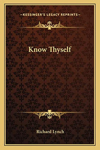 Know Thyself 