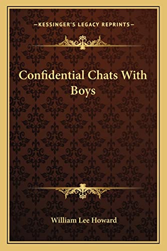 Confidential Chats With Boys