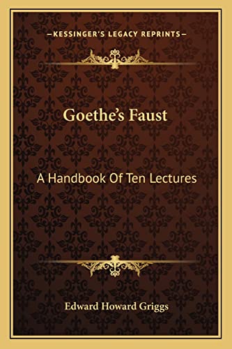 Goethe's Faust