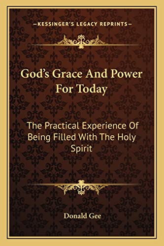God's Grace And Power For Today