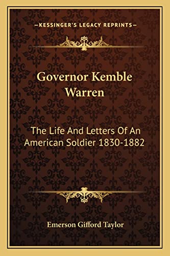 Governor Kemble Warren