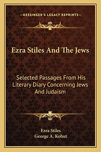 Ezra Stiles And The Jews