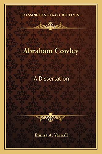 Abraham Cowley