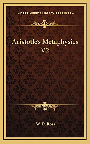 Aristotle's Metaphysics V2
