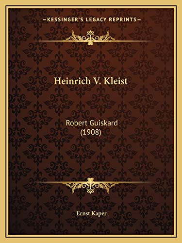 Heinrich V. Kleist