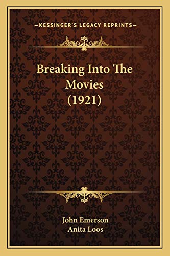 Breaking Into The Movies (1921)