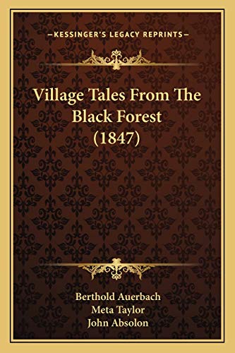 Village Tales From The Black Forest (1847)