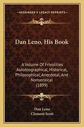 Dan Leno, His Book