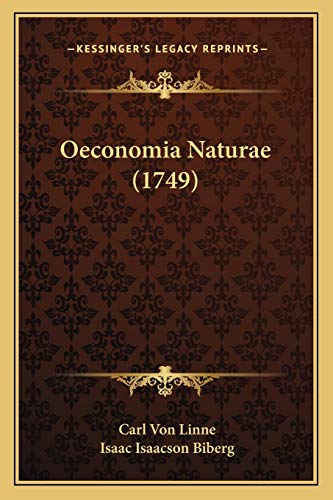 Oeconomia Naturae (1749)