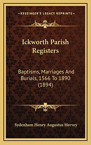Ickworth Parish Registers