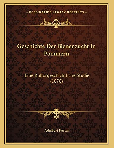Geschichte Der Bienenzucht In Pommern