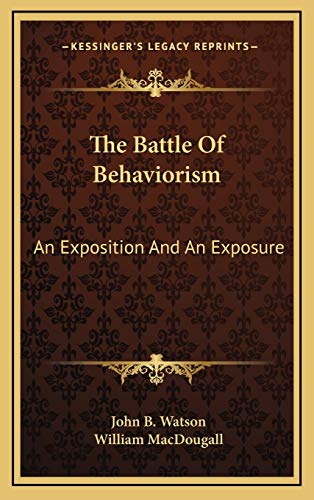 The Battle Of Behaviorism
