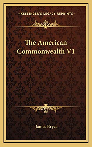 The American Commonwealth V1