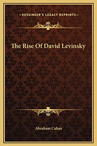 The Rise Of David Levinsky