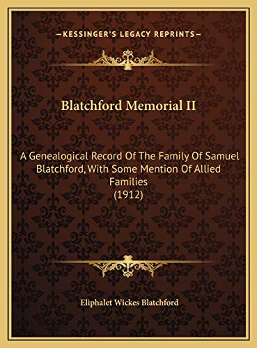 Blatchford Memorial II