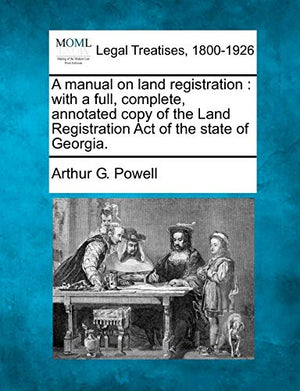 A Manual on Land Registration
