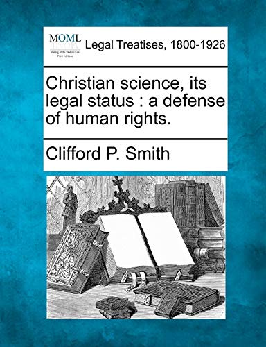 Christian Science, Its Legal Status