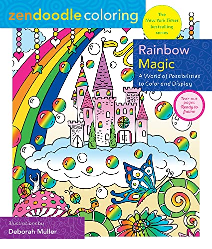 Zendoodle Coloring: Rainbow Magic