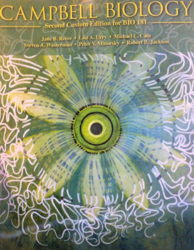 Campbell Biology (Second Custom Edition for BIO 181)