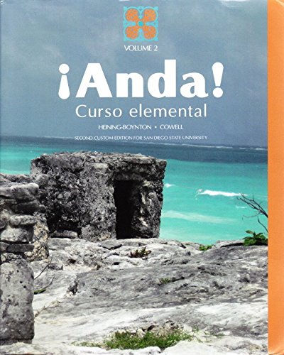 ANDA Curso Elemental Volume 2 Second Custom Edition for San Diego State University