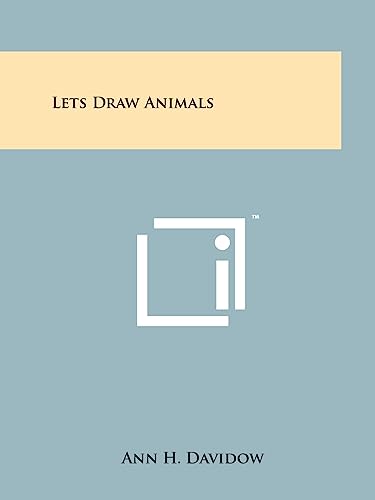 Lets Draw Animals
