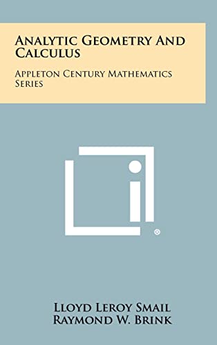 Analytic Geometry and Calculus