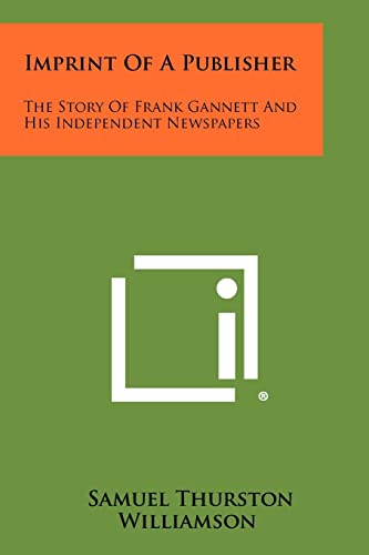Imprint of a Publisher