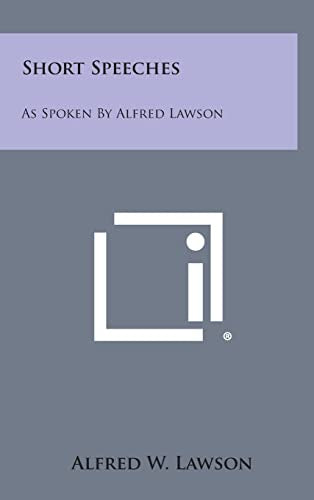 Short Speeches