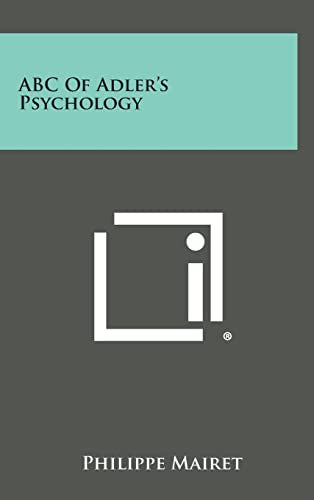 ABC of Adler's Psychology