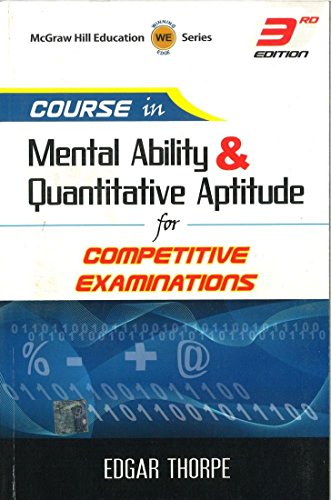 COURSE IN MENTAL ABILITY & QUANTITATIVE APTITUDE