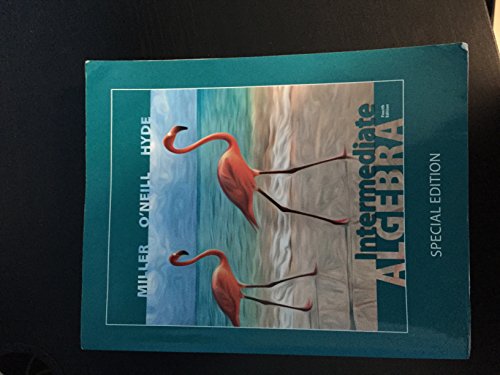 Intermediate Algebra Fourth Edition