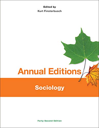Annual Editions: Sociology, 42/E