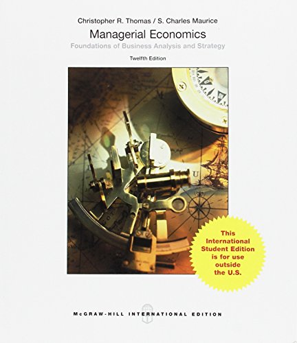 ISE MANAGERIAL ECONOMICS