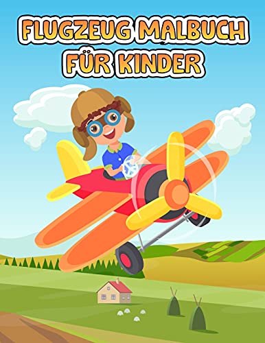 Flugzeug Farbung Buch fur Kinder