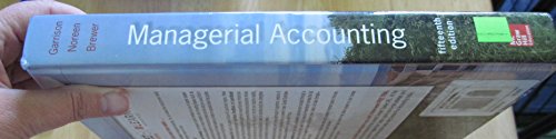 Managerial Accounting 15th Edition