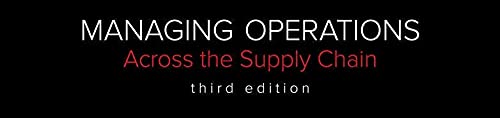 Managing Operations Across the Supply Chain