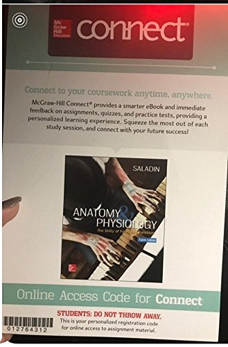 CONNECT ACCESS CARD FOR ANATOMY AND PHYSIOLOGY