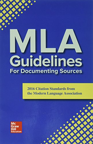 MLA Guidelines for Documenting Sources