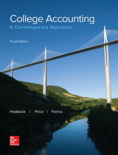 Looseleaf for College Accounting: A Contemporary Approach