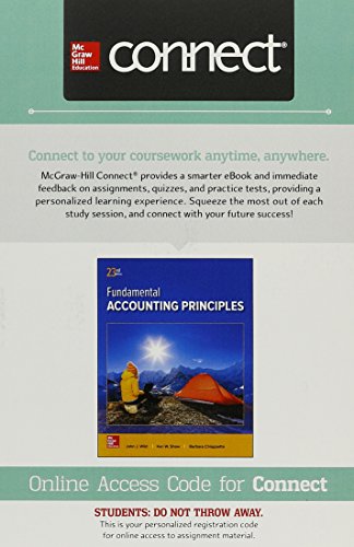 Gen Combo Fundamental Accounting Principles; Connect Access Card