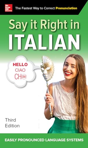 Say It Right in Italian, Third Edition