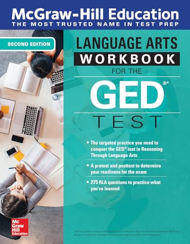 McGraw-Hill Education Language Arts Workbook for the GED Test, Second Edition