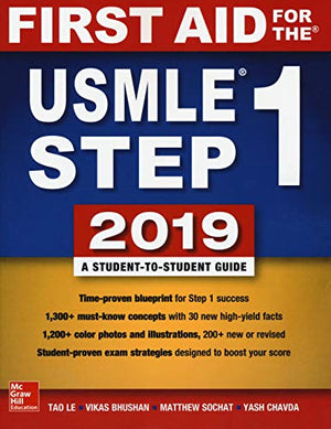 First Aid for the USMLE Step 1 2019,  Twenty-ninth edition