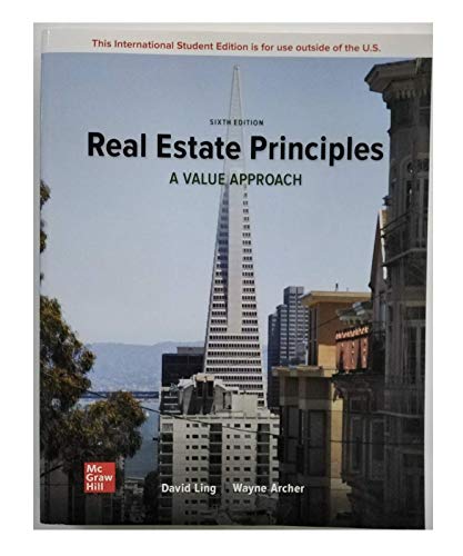 ISE Real Estate Principles: A Value Approach